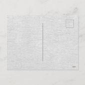 ブライトジオメトリックレトロ抽象芸術ミッドセンチュリーモダン シーズンポストカード (裏面)