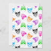 ブライトスカルハローウィンパーティ 招待状 (裏面)