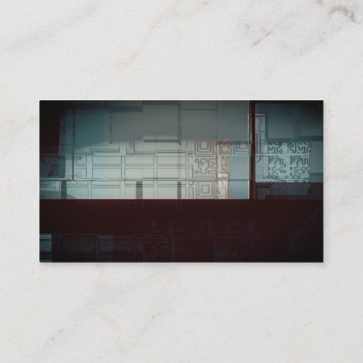 ブライトスクエアデザイン名刺 名刺 (裏面)