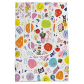 ブライトスクールテーマ ミディアムペーパーバッグ (裏面)