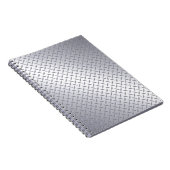 ブライトスチールダイヤモンドプレート ノートブック (右側)