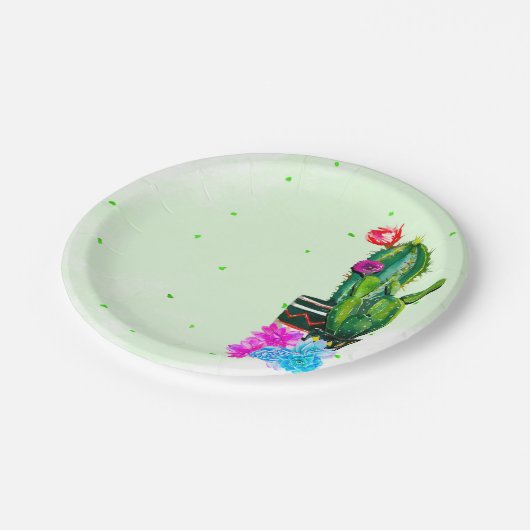 ブライトストライプアイスタフィエスタスクトルメンズシンコデマヨ ペーパープレート (アングル)