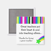 ブライトストライプ素晴らし先生 マグネット (正面/裏面)