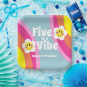 ブライトスマイリー5はヴィーベパーティープレート ペーパープレート (パーティー)