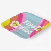 ブライトスマイリー5はヴィーベパーティープレート ペーパープレート (傾斜あり)