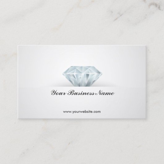 ブライトダイヤモンドジュエリーデザイン 名刺 (正面)