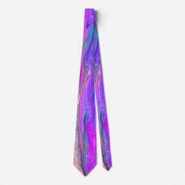 ブライトダブルカラー抽象芸術メンズタイ ネクタイ