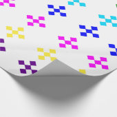 ブライトダマスクラッピング紙 ラッピングペーパー (角)