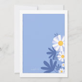 ブライトデイジーブライダルシャワー招待 招待状 (裏面)