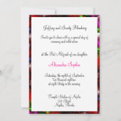 ブライトネオンスタースワーズ(ばちゃばちゃ)跳ねるバルミツワー 招待状 (裏面)