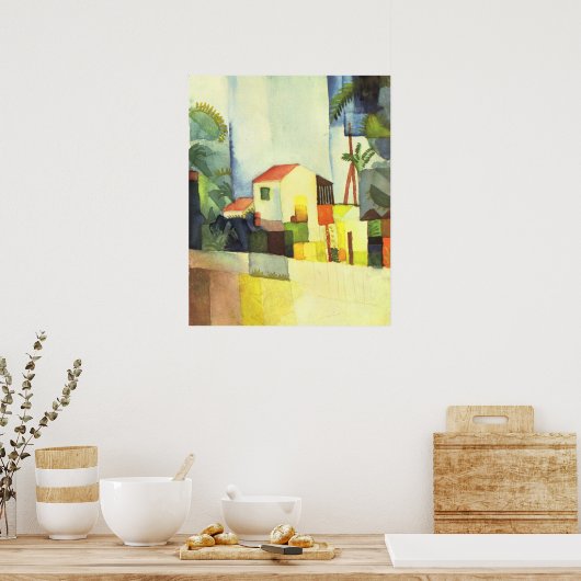 ブライトハウスバイマ威厳があるーク ポスター (キッチン)