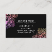 ブライトハカラフルムサ霊気名刺 名刺 (裏面)