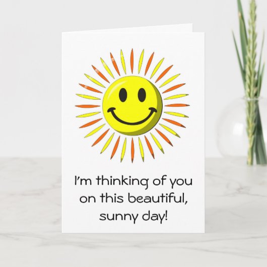 ブライトハッピースマイル-顔 カード (正面)