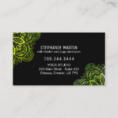 ブライトハムザ霊気名刺 名刺 (裏面)