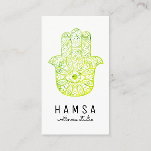 ブライトハムザ霊気名刺 名刺 (正面)