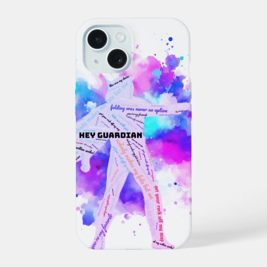 ブライトハンターiPhoneケース iPhone 15ケース (裏面)