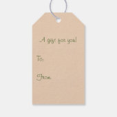 ブライトパステルクリスマスライトオンクラフト ギフトタグ (裏面)