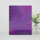 ブライトパープルスワーズスクラップブック紙 (スタンド正面)