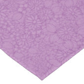 ブライトパープルフローラ テーブルクロス (アングル)