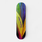 ブライトパームズカラフルトロピカルビベス スケートボード (正面)
