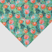 ブライトパームビーチクリスマスオーナメント水彩 薄葉紙 (詳細)