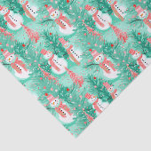 ブライトパームビーチクリスマス雪だるま 薄葉紙 (詳細)