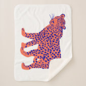 ブライトヒョウ シェルパブランケット (正面)