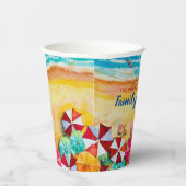 ブライトビーチ傘 紙コップ (右)