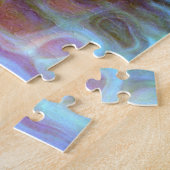 ブライトピカラフルンク抽象芸術アート ジグソーパズル (側面)