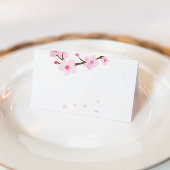 ブライトピンクさくらんぼ結婚ブロッサム プレイスカード