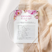 ブライトピンクの牡丹は誰が花嫁カードを知っ最高のている 招待状