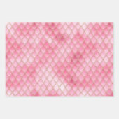 ブライトピンクはかりで測ドラゴン ラッピングペーパーシート (正面3)