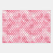 ブライトピンクはかりで測ドラゴン ラッピングペーパーシート (正面)