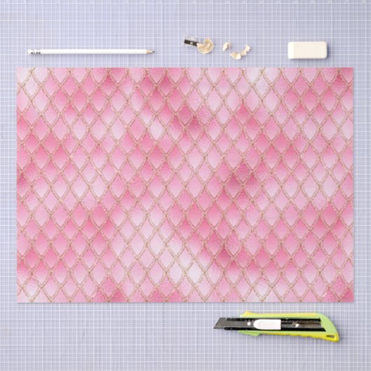 ブライトピンクはかりで測ドラゴン 薄葉紙 (クラフト)