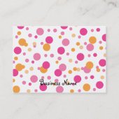 ブライトピンクオウルベビー 名刺 (裏面)