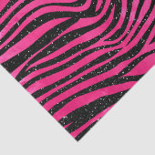 ブライトピンクグラームアニマルプリントストライプ 薄葉紙 (詳細)