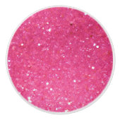 ブライトピンクグリッター セラミックノブ (正面)