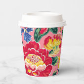 ブライトピンクチノワジェリーフローラ 紙コップ (裏面)