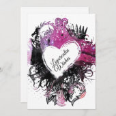 ブライトピンクマーブルハートルペルカリアヴァレンタインズ シーズンカード (正面/裏面)