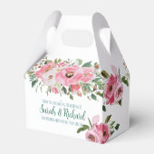 ブライトピンク結婚フローラ フェイバーボックス (裏面サイド)