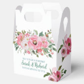 ブライトピンク結婚フローラ フェイバーボックス (オープン)