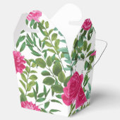 ブライトピンク結婚フローラ フェイバーボックス (オープン)