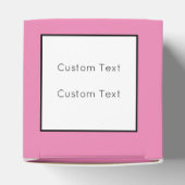 ブライトピンク&ブラックハングオーバーレリーフ、 浮き彫りキット フェイバーボックス (上部)