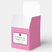 ブライトピンク&ブラックハングオーバーレリーフ、 浮き彫りキット フェイバーボックス (オープン)