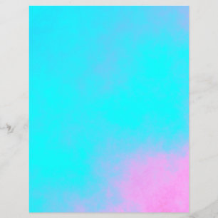 ブライトピンク&ブルースクラップブック紙