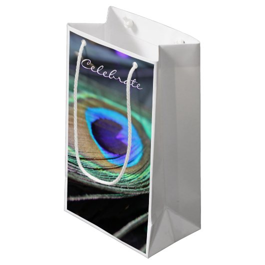 ブライトピーコックフェザーパーティーフェイズカスタム抱き枕 スモールペーパーバッグ (正面アングル)