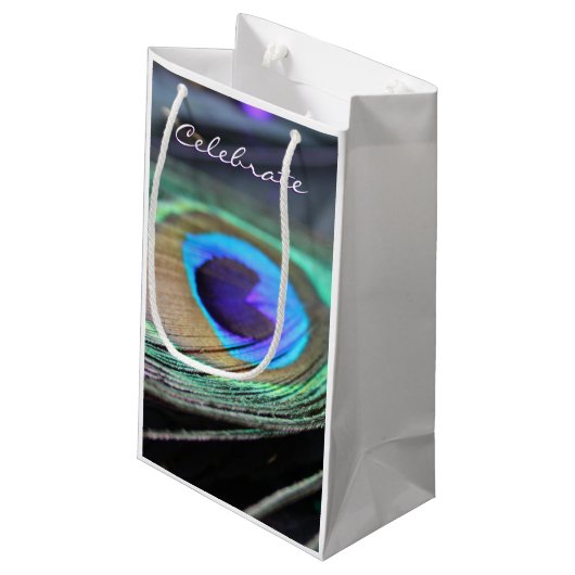 ブライトピーコックフェザーパーティーフェイズカスタム抱き枕 スモールペーパーバッグ (裏面アングル)