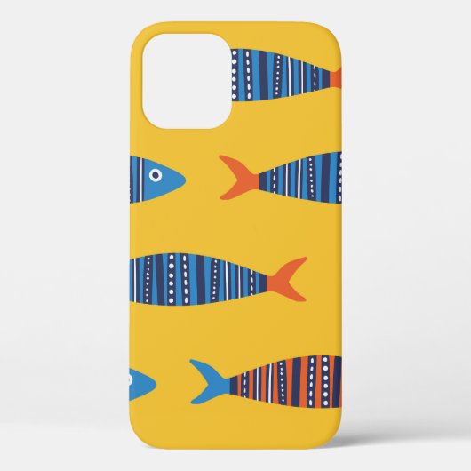 ブライトフィッシュ水中ライフイラストレーション Case-Mate iPhoneケース (裏面)