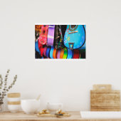 ブライトフェスティバルミュージカルギター ポスター (キッチン)