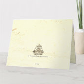 ブライトフォークアロシアのートランゲージハッピーバースデーカー カード (裏面)